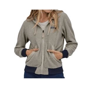 PATAGONIA Shearling Fleece Hoodie Jacket Size XS